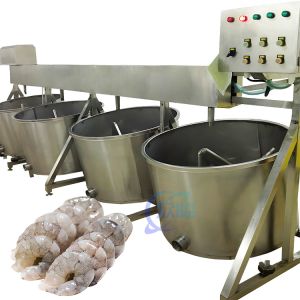 Wholesale Multifunctional 1100W Soaking Machine , Durable Shrimp Processing Equipment from china suppliers