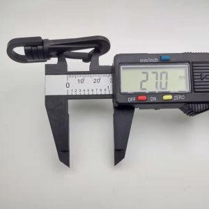 Black 25mm Ladder Lock Slider Buckle For Bag Webbing