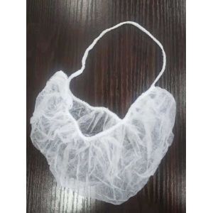 Manufacturer Disposable PP Nonwoven Beard Cover Beard Protecting Net Beard Guard