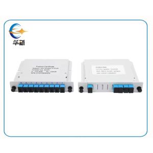 Wholesale SCAPC SCUPC Cassette PLC Splitter Card Type Passive Splitter 1X2 1X4 1X8 1X16 1X32 Lgx Box from china suppliers