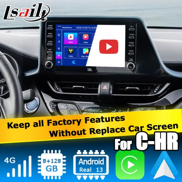 Quality Toyota C-HR CHR Android 13 multimedia interface with android auto carplay for sale