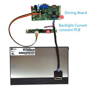 Automotive Grade 8 Inch TFT LCD IPS Display High Resolution FHD TFT Touch Screen