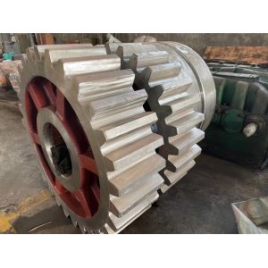 Custom Casting 20CrMnTi Spiral Bevel Gear For Mining Mill And Rotary Kiln