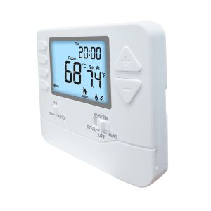 Digital LCD Display 7 Day Programmable Thermostat Heating Cooling System
