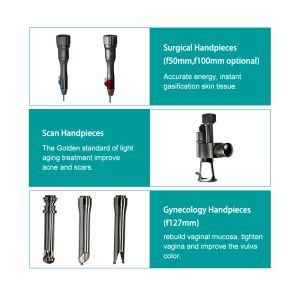 Dermatology CO2 Fractional Laser Machine 10600nm Built In Smoke Evacuation