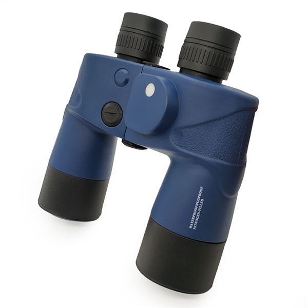 Professional 10x50 Compact Binoculars Compass Rangefinder Telescope With Wide