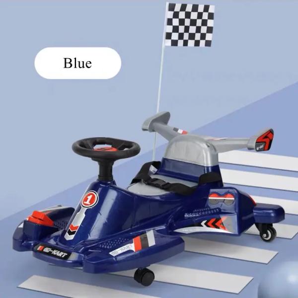 2023 Children's Mini 6v Electric Drift Go Kart Ride On Car For Child Battery Included