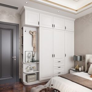 Home Villa Hotel Apartment Wardrobes with Customization and Modern Moisture