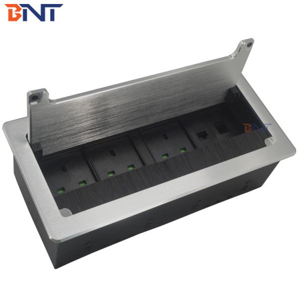 Quality Desktop Brush Socket With UK Power And Network For Office/Home for sale