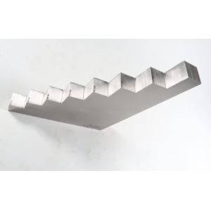 8-Step Wedge Test Block 25-200mm Calibration Stainless Steel
