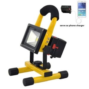 Wholesale Battery Detachable &amp; Rechargeable LED Flood Light 10W 20W Battery detachable, rechargeable and portable IP54 waterproo from china suppliers