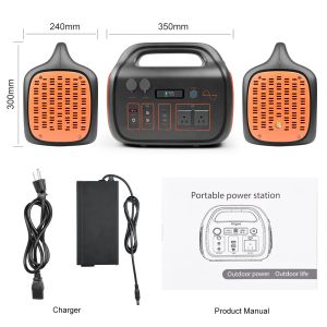 Emergency Portable Power Station 1500w Mobile Multiple Charger