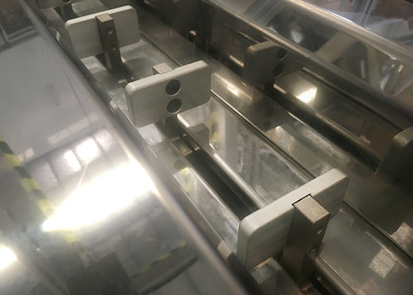 HMI Operation Semi Automatic Stack Diaper Sanitary Napkin Packing Machine