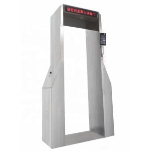 Walk Through Security Scanners With Body Temperature Detection And Disinfection