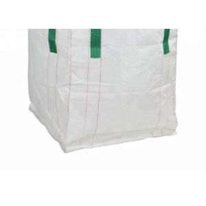 Custom Fabric Polypropylene Jumbo Bags Filling Spout Top / Full Open Top