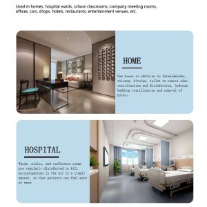 220V Hotel Digital Ozone Generator With Timer 150W