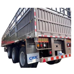 Wholesale CIMC 2024 New Design Fence Semi-Trailer Truck Trailers Steel Material from china suppliers