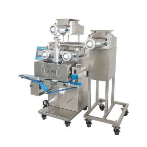 P188 Four Hoppers Encrusting Machine for 3-Fillings Ball and Multi-Layer
