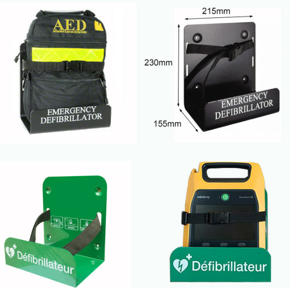Quality Automated Defibrillator AED Wall Bracket With Adjustable Fixing Strap for sale