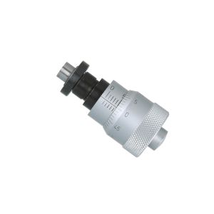 China ±0.005mm Accuracy Large Diameter Thimble Micrometer Head 0-6.5mm Range Ball Face on sale