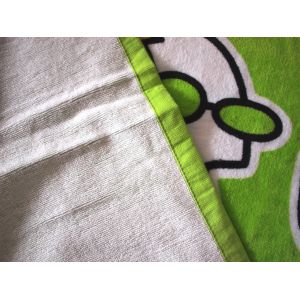 personalized beach towels 100% cotton velour reactive printing beach towels