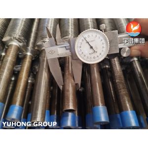 ASTM A179 Carbon Steel Embedded Fin Tube With Al1060 Fin For HVAC System