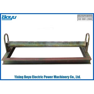 V / Line Type Galvanized Steel Run-off Frame For Guiding Cable Length 1m, 1.5m,