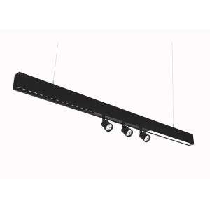 36W 4Ft LED Linear Lighting Fixture Aluminum Warm White