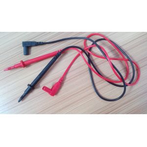 electrical silicone insulated megger test leads RoHS with Multimeter probe