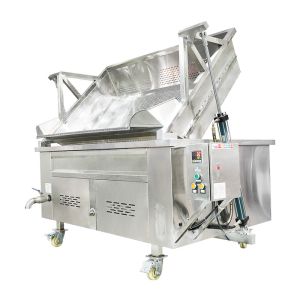 Kitchen Snack Food Fryer Machine 80KW Automatic With Temperature Control