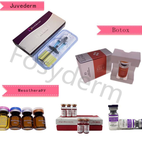 Mesotherapy Lipplysis RED Ampoule Solution for Neck Slimming