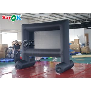 Inflatable Backyard Movie Screen Theme Parks 3m × 2.55mH Inflatable Outdoor