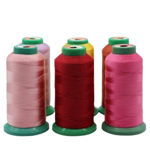 240 Color Options High Tenacity Tex135 Polyester Sewing Thread for Leather