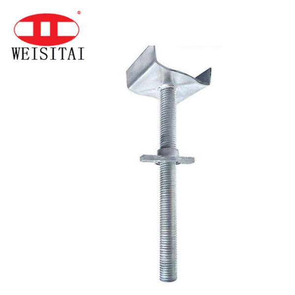 Quality Galvanized Adjustable Fork Head 200KN U Head Scaffolding Jack for sale