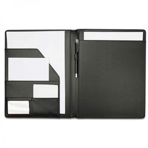 Quality A4 Leather Business Folder , Professional Leather Portfolio Binder for sale