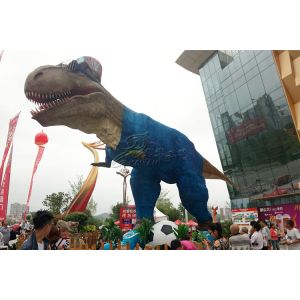 Handmade Realistic Animatronic Dinosaur , Life Size Tyrannosaurus Rex Dinosaur