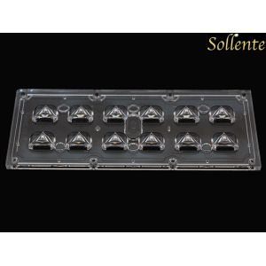 SMD Plastic Led Lens Array Parking Spot Lamps Component Lens For XTE