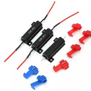 RXG24 Black Aluminum Shell 50W Wire Wound Braking Resistor