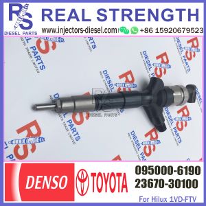 Common Rail Fuel Injector 23670-09060 23670-0L010 095000-6190 for Diesel Engine