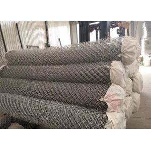 1"- 4" Chain Link Fence Fabric Aperture And Galvanized Iron Wire Material 9