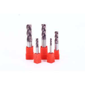 75mm Overall Length Roughing End Mill With Long Flute Length And TiAlN Coating