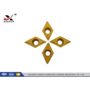 Positive Indexable Carbide Cutting Inserts DCMT Machining Stainless Steel And