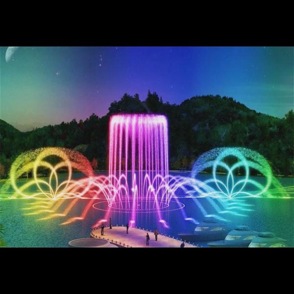 Large Water Dancing Program Control System Dancing Water Fountains