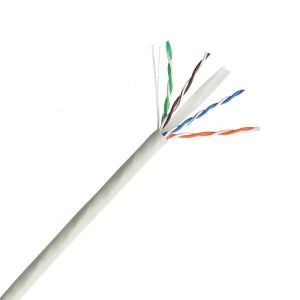 Customizable Jacket 0.95mm 4 Pairs 305m Cat5e LAN Cable