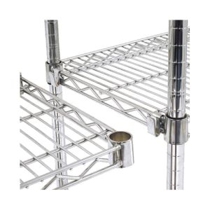 Multiple Layers Steel Storage Shelves Food Processing Environment Organizer