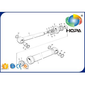 Wholesale L70B L70C Tilting Cylinder Loader Seal Kits 11998809 VOE11998809 from china suppliers