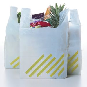 Disposable Frosted 100% Compostable Cellulose Bags Hdpe Ldpe Plastic