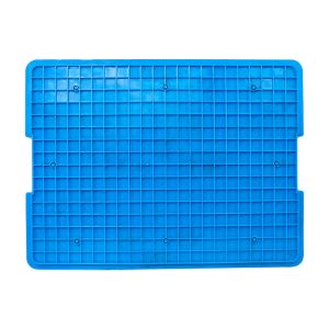 Customized Logo Solid Box Plastic Stackable Storage Crate for Warehouse