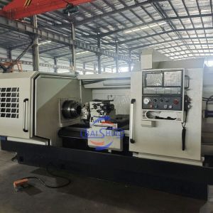 QK1332 CNC Pipe Threading Machine 800mm Swing 320mm Threading