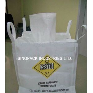 China Static Protection UN Big Bag With 4 Corner Loops And Blue Loop Color on sale
